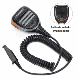 MICRÓFONO PARLANTE PARA RADIOS BAOFENG IP67