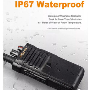RADIO PROFESIONAL CHIERDA UHF A8 10KM IP67