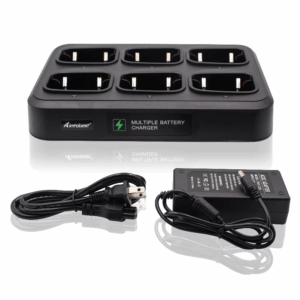 CARGADOR MÚLTIPLE YXC-6UC-TC5000S PARA RADIOS HYTERA / HYT TC-500 / TC-508