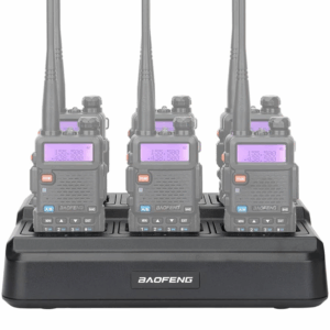 CARGADOR MÚLTIPLE PARA 6 RADIOS BAOFENG UV-5R / BATERÍAS BL-5