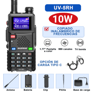 BAOFENG UV-5RH-10W CLONACIÓN DE CANAL