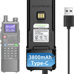 BATERÍA PARA BAOFENG UV-5RH-3800MAH U OTROS TIPO C